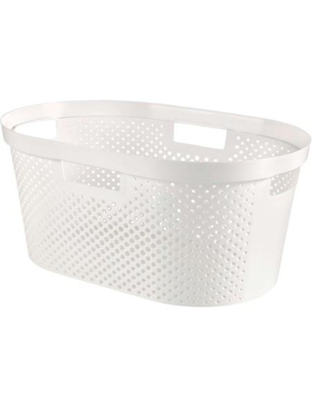Pojemnik na pranie do magla 40l biały Curver Infinity Recycled 3253924755229 13