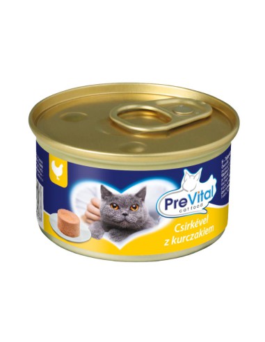 Kurczak, mus dla kotów dorosłych Prevital, 85 g 5999546170597 3