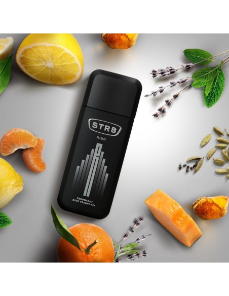 Wyrazisty dezodorant perfumowany dla mężczyzn spray 75ml STR8 Rise 5201314157540 4