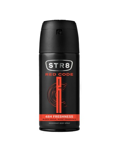 Codzienny dezodorant spray dla mężczyzn STR8 DEO Red Code 150ml 5201314153559