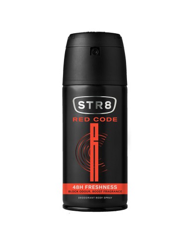 Codzienny dezodorant spray dla mężczyzn STR8 DEO Red Code 150ml 5201314153559 2