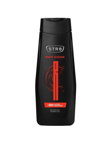 Pachnący żel pod prysznic dla mężczyzn 400 ml STR8 Red Code 5201314149910 15