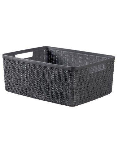 Organizer Curver Jute 12l ciemny szary 3253921905078 5