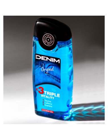 Denim Original Żel pod prysznic męski Witalność 400ml 8008970038025 5