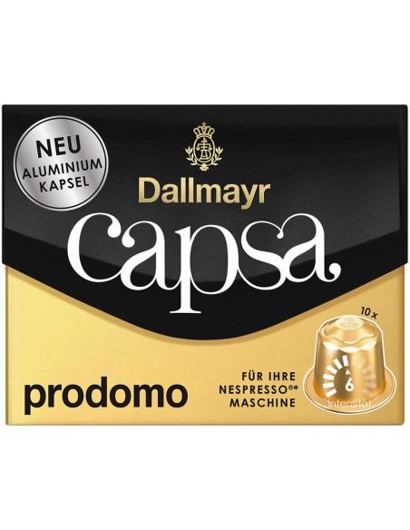 Kapsułki kawy do Nespresso 10szt Dallmayr Capsa 4008167011101 10