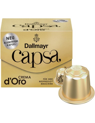 d` Oro Kawa w kapsułkach Nespresso 10szt Dallmayr Capsa Crema 4008167011200 9