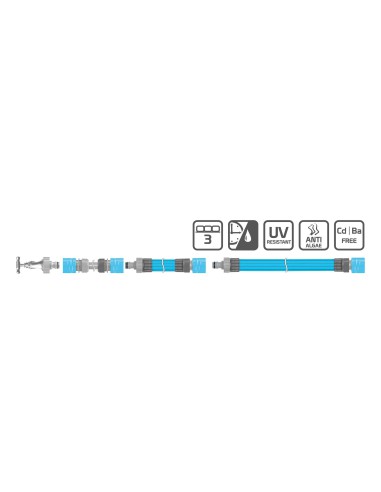 Wąż zraszający Cellfast SPRING 1/2" 15 mb 5901828855474 17