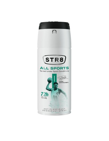 Antyperspirant spray 48h dla mężczyzn STR8 All Sports 150 ml 5201314121763