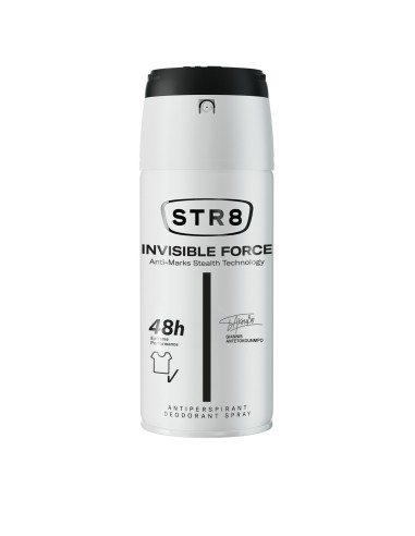 Antyperspirant dla mężczyzn w sprayu 150 ml STR8 Invisible Force 5201314107330