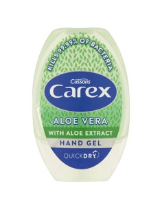 Mydło w płynie antybakteryjne aloe vera Carex 50ml 5900998007447 2