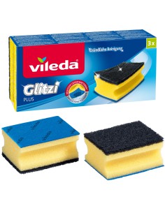 Profilowany zmywak Vileda Glitzi Plus 3szt 4003790001444 2