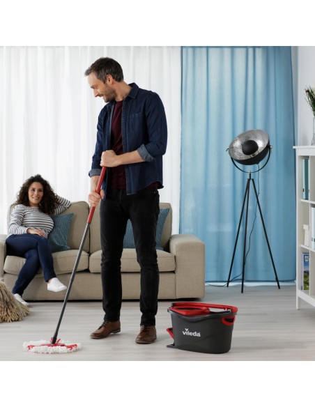 Obrotowy mop z wiadrem Vileda Turbo 4023103194113 2