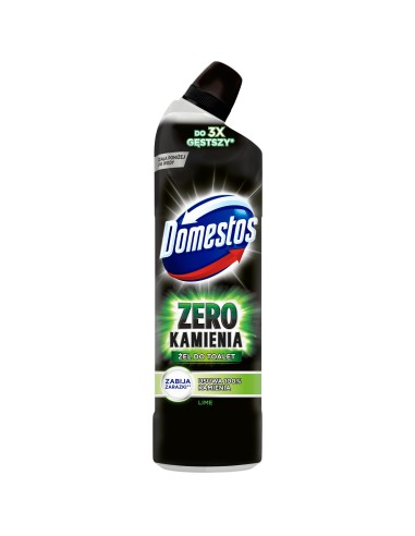 Limonkowy żel Zero Kamienia żel do WC limonka   DOMESTOS 750 ml 8717644186077