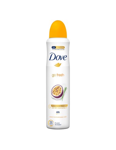 Passion Fruit antyperspirant spray 250ml DOVE Go Fresh 8720181202476