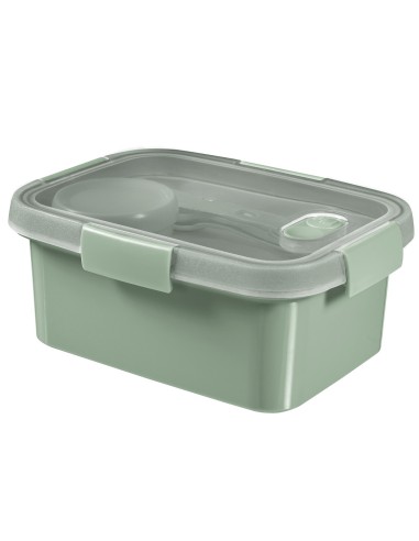 Szczelny pojemnik na żywność Lunchbox ze sztućcami 1,2l Curver Eco - Pojemniki i przechowywanie żywności