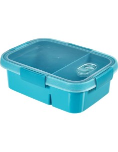 Lunchbox dzielony na żywność 0,6+0,3l Curver Dual 3253920925015 2