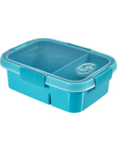 Lunchbox dzielony na żywność 0,6+0,3l Curver Dual 3253920925015 2