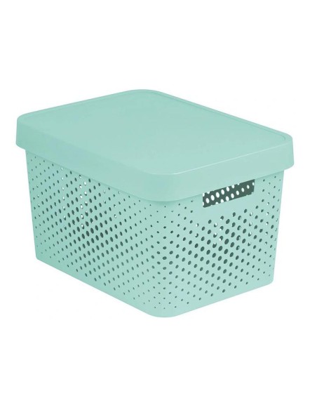 Pojemnik do przechowywania 17l ażurowy z pokrywką Curver Infinity 3253924742250