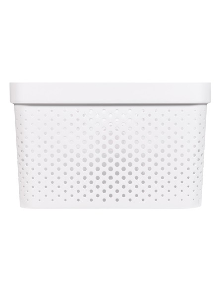 Pojemnik do łazienki, pokoju do przechowywania 17l ażurowy Curver Infinity Recycled 3253924740256 2