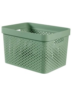 Duży ażurowy pojemnik do przechowywania 17l Curver Infinity Recycled 3253924740263 2