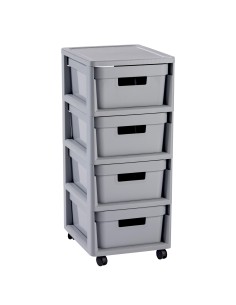 Regał na kółkach 4 szuflady 4x11l Curver Infinity 3253924355009