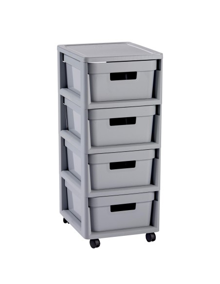 Regał na kółkach 4 szuflady 4x11l Curver Infinity 3253924355009