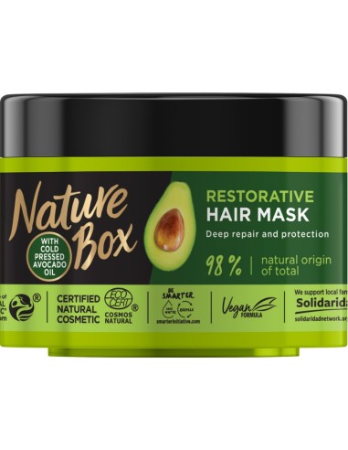 Avocado maska do włosów 200ml Nature Box 90408595