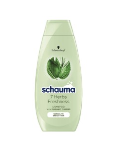 Szampon do włosów przetłuszczających się Schauma 7 Ziół 400ml 3838824086750 2