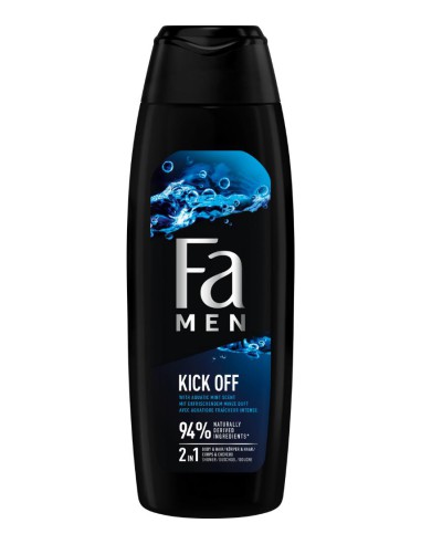 Żel miętpwy pod prysznic dla mężczyzn 2w1 750ml Fa Men KickOff 5201143729048