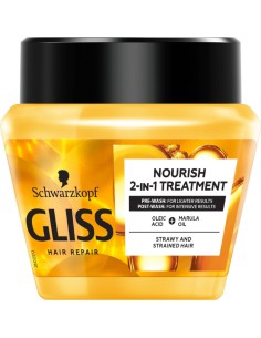 Maska dla włosów przesuszonych 300ml GLISS Oil Nutritive 9000101050936 2