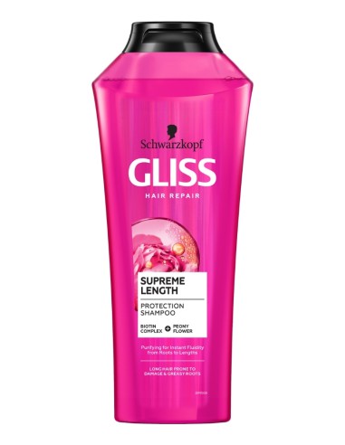 Szampon do długich włosów 400ml GLISS Supreme Length 9000101201147