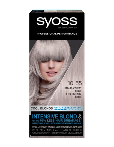 Farba platynowy blond rozjaśniająca do włosów Syoss 9000101210453