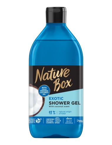 Kokosowt żel pod prysznic 385ml Nature Box 9000101214406