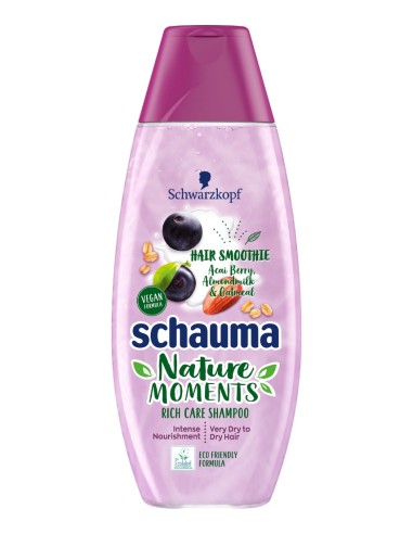 Migdałowy szampon do włosów suchych Schauma Nature Moments 400 ml 9000101241648