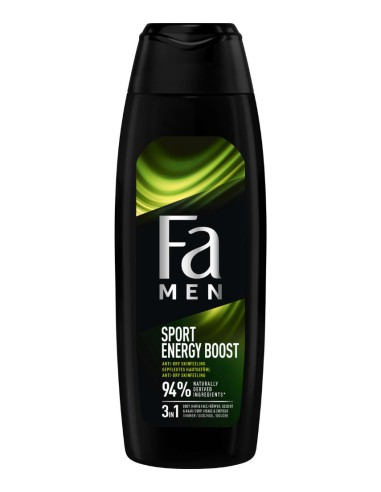 Żel dla mężczyzn pod prysznic 3w1 guarana 750ml Fa Men Sport Energy 9000101609394