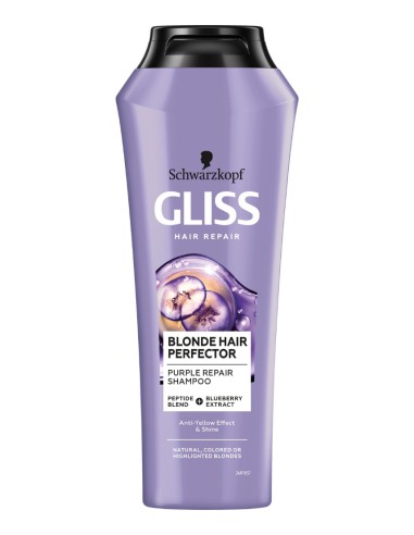 Szampon do farbowanych na blond włosów 250ml GLISS Blonde Hair Perfector 9000101617481