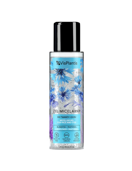Żel micelarny z pantenolem 100ml Vis Plantis - Oczyszczenie i demakijaż Żel micelarny z pantenolem 100ml Vis Plantis 5904567059059