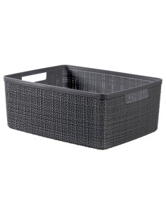 Organizer Curver Jute 12l ciemny szary 3253921905078