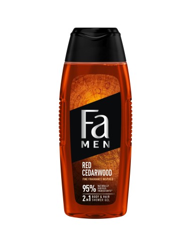 Cytrusowy żel pod prysznic 2w1 400ml Fa Men Red Cedarwood  9000101641073