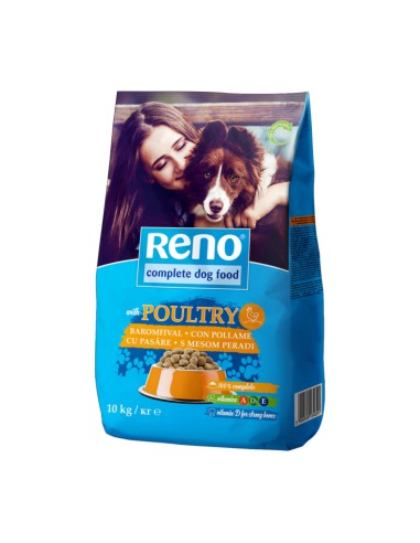 Sucha karma dla psa z drobiem Reno 10kg - Karma dla psa