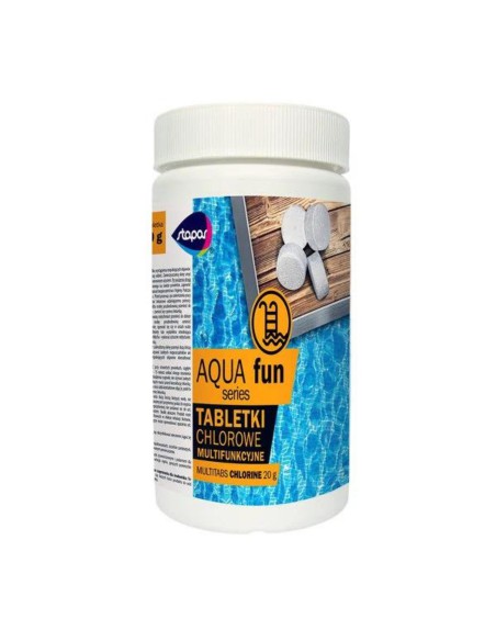 Multifunkcyjne tabletki chlorowe Stapar 1kg - Chemia basenowa Multifunkcyjne tabletki chlorowe Stapar 1kg 5902349681191 3