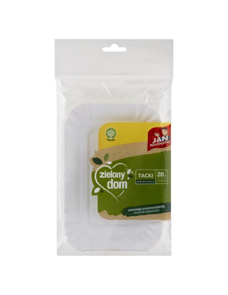 Tacki z papieru 13x20cm 20szt Jan Niezbędny Zielony Dom 5900536336220 3