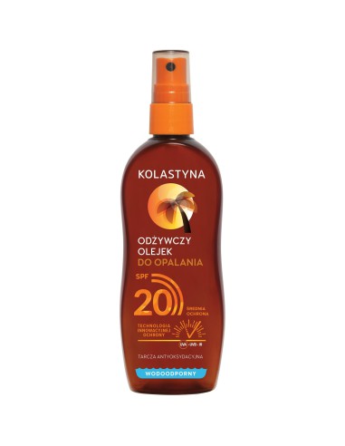 Olejek SPF20 do opalania Kolastyna 150 ml 5900536344980