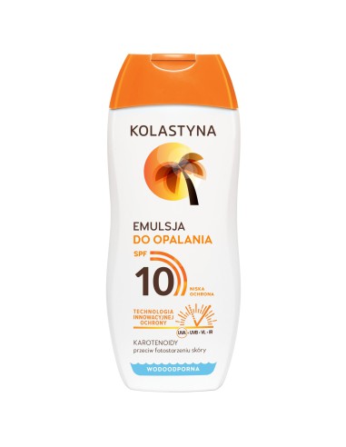 Lekka emulsja do opalania Kolastyna SPF 10 200 ml 5900536315775