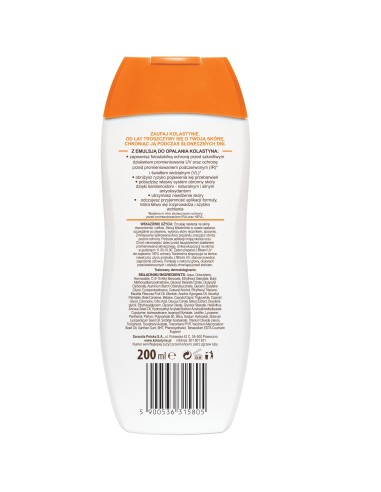 Pielęgnacyjna emulsja do opalania Kolastyna SPF 30 200 ml 5900536315805 2