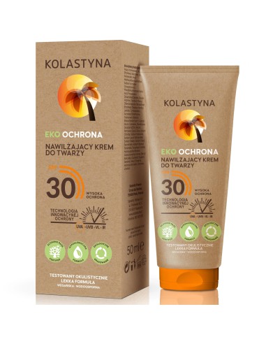 Ochrony krem do twarzy SPF 30 Kolastyna 50 ml 5900536348582