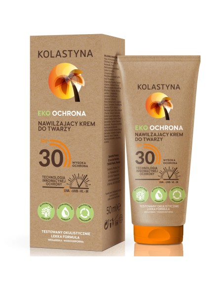 Ochrony krem do twarzy SPF 30 Kolastyna 50 ml 5900536348582