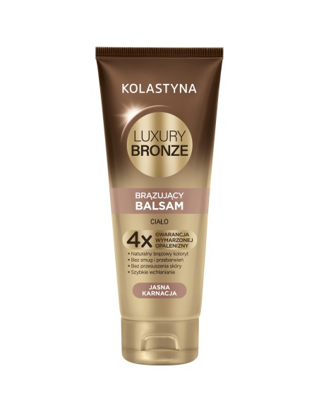 Szybko działający balsam brązujący jasna karnacja Kolastyna 200 ml 5900536331171