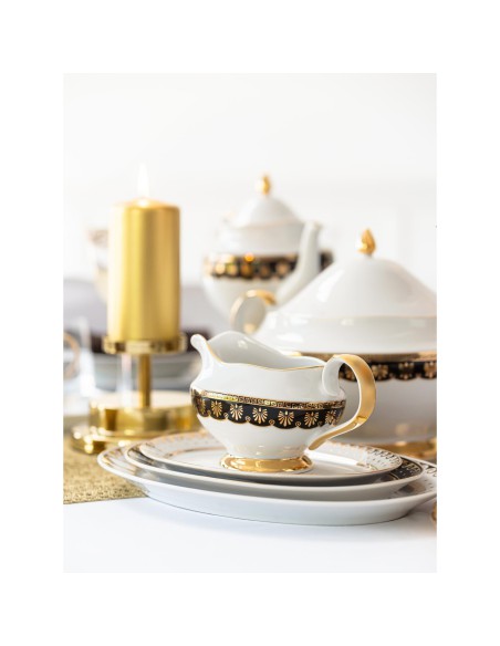 Zdobiony serwis obiadowy dla 6 osób Ćmielów Astra Ellada, 25 elementów 5902767060233 7