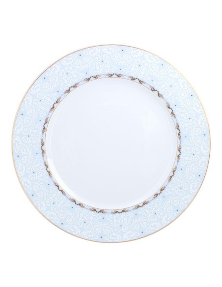 Zdobiony serwis obiadowy dla 6 osób Ćmielów Astra Królewski Błękit, 25 elementów 5902767066990 5